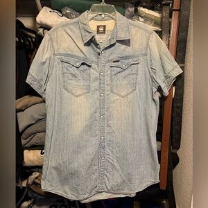 G Star XL light blue denim
